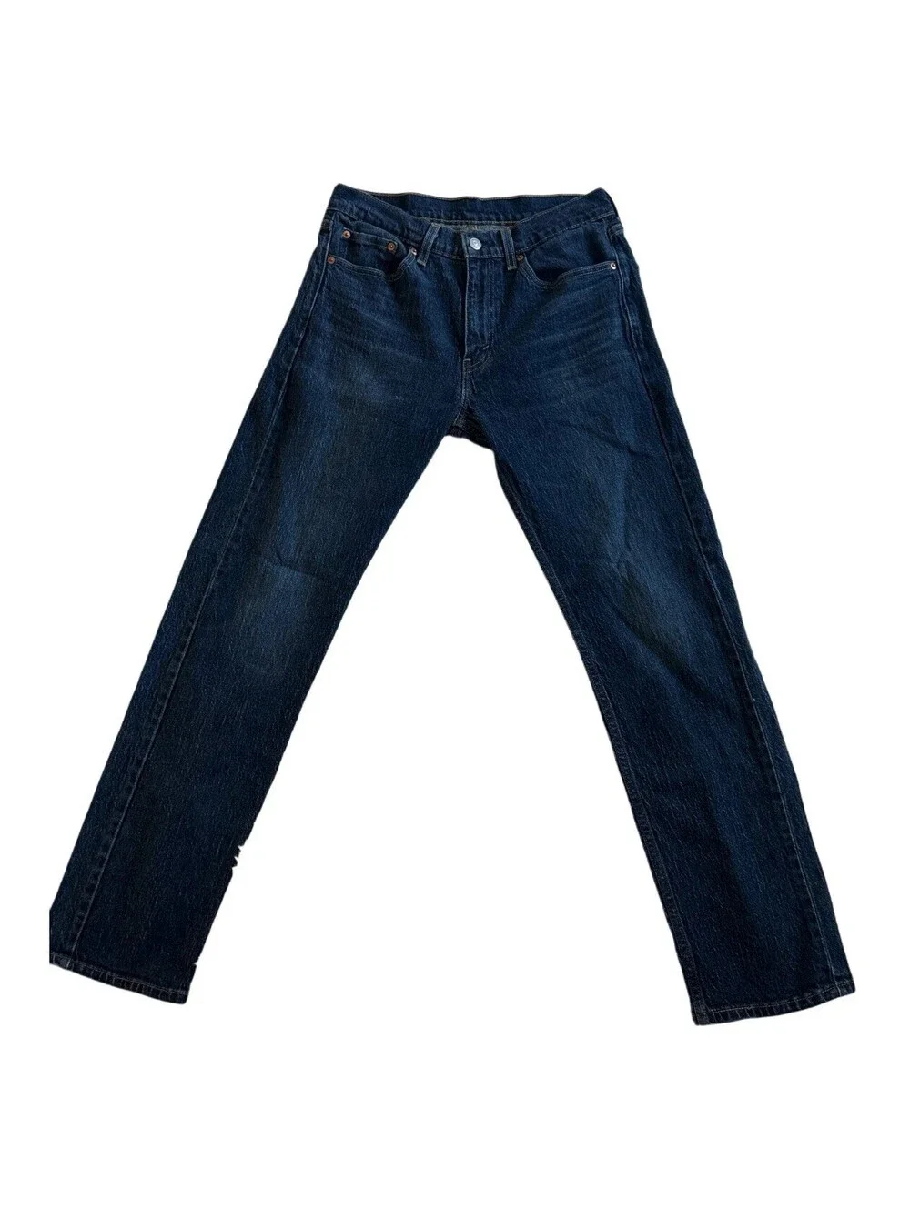 Levi’s 505 Men’s Jeans W30 L32 Red Tab Dark Wash Regular Fit Zip Fly Denim